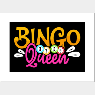 Bingo Queen T shirt For Women Posters and Art